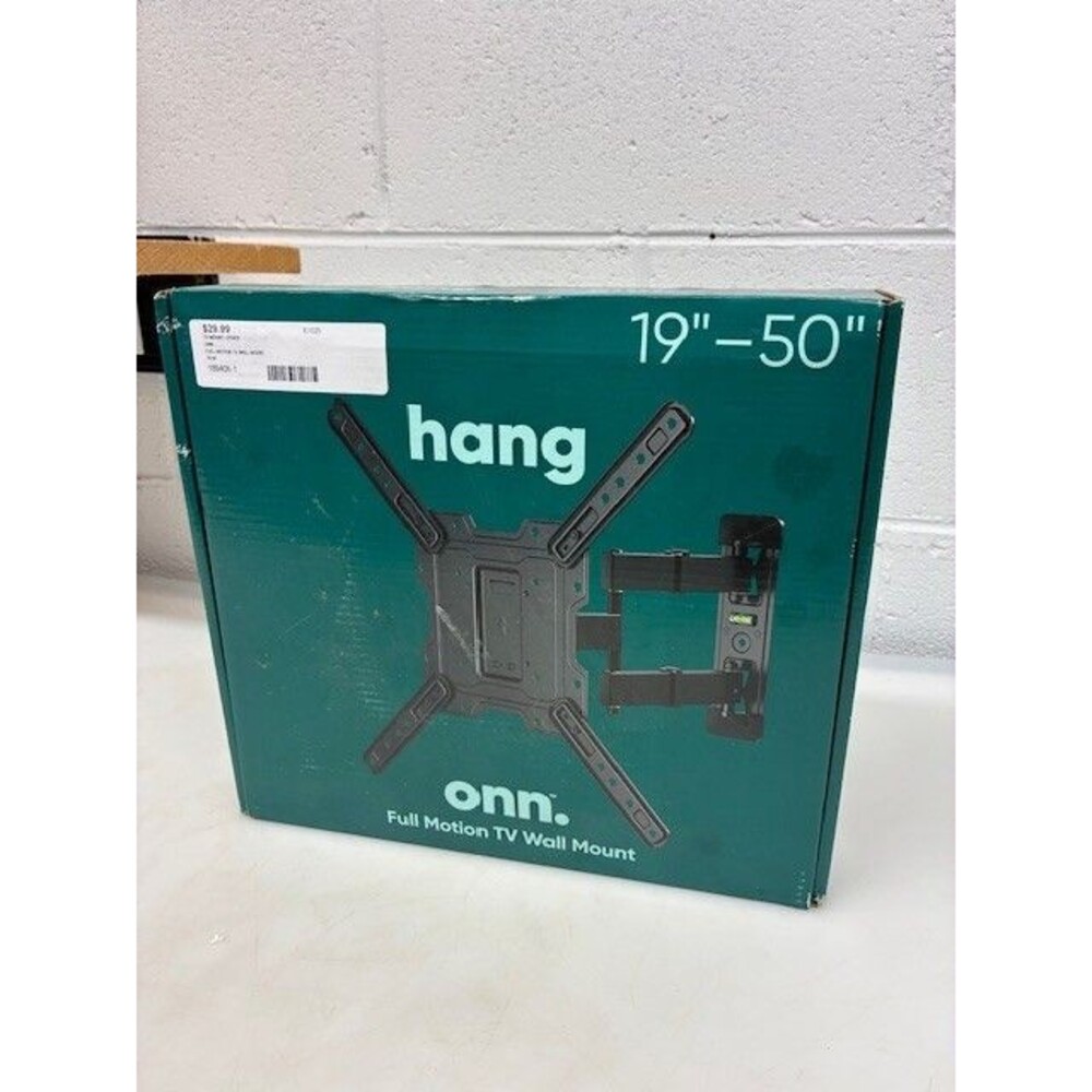 Hang Onn Full Motion TV Wall Mount 19"-50" TVs Up to 77 lbs *OPEN BOX*
